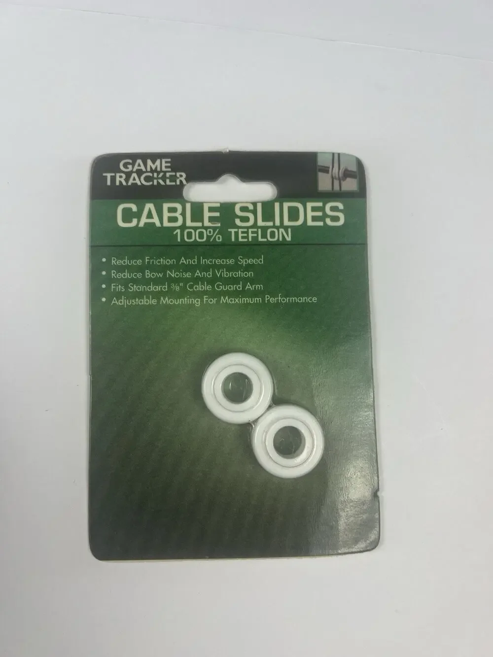 Game Tracker Archery Teflon Cable Slides - Hunting Bowhunter3/8th Inch Cable